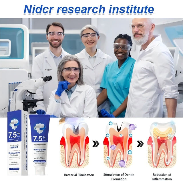 7.5% Nano-Hydroxyapatite Restorative Toothpaste
